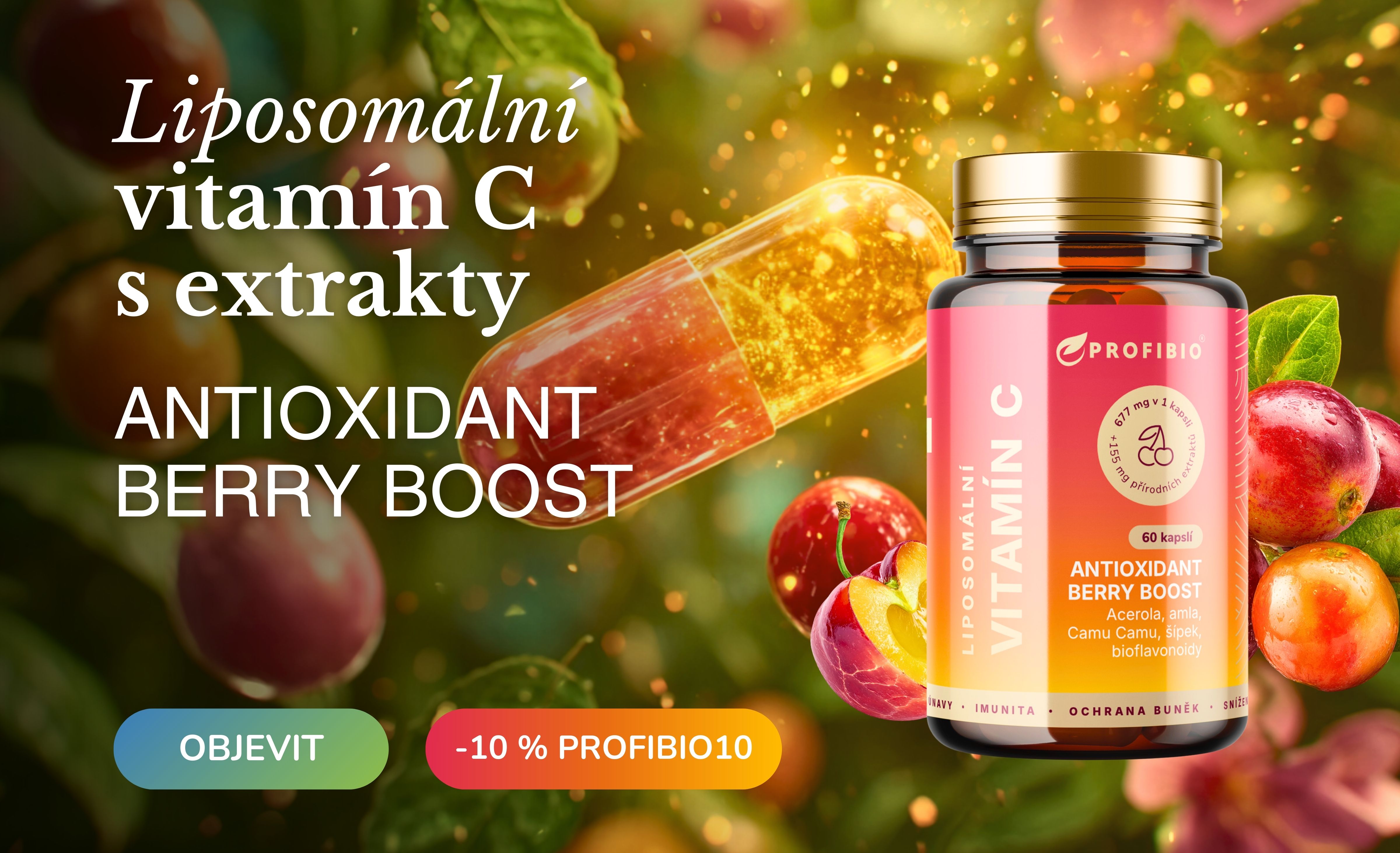 liposomální vitamín C Profibio